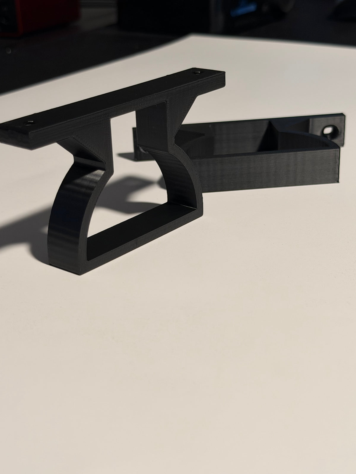 Eado 3D PETG mounting brackets for the Arcadia Jungle Dawn LED bar, set of 2, view 5