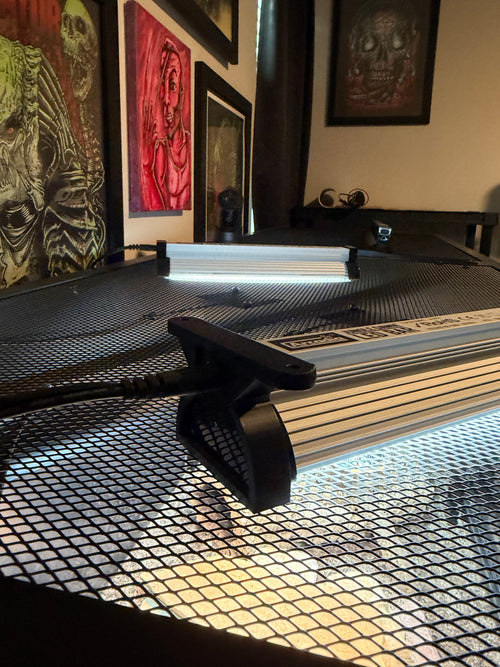 Eado 3D PETG mounting brackets for the Arcadia Jungle Dawn LED bar, set of 2, view 2