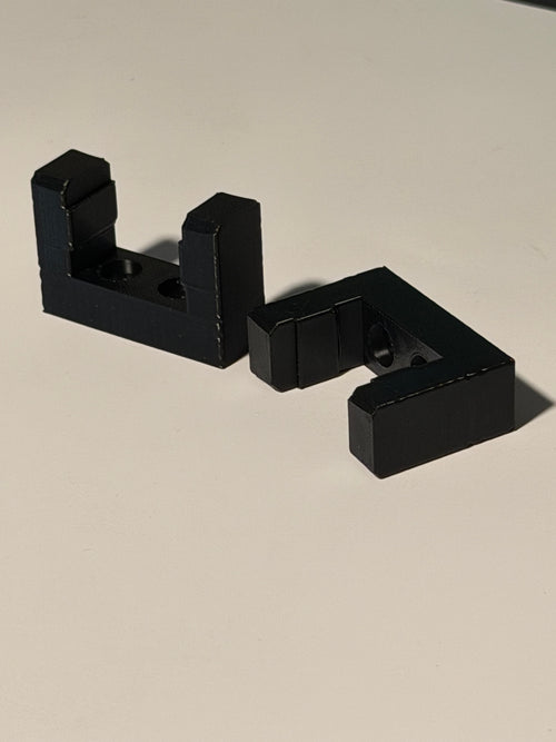 Eado 3D PETG ceiling brackets for the Arcadia T5 LumenIZE Pro UVB fixture, set of 2, view 2